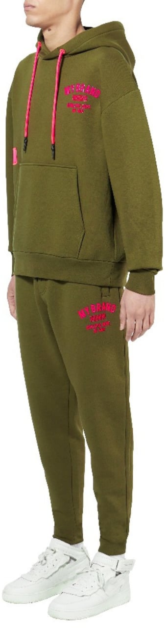 My Brand Mb Varsity Joggingsuit | ARMY Groen