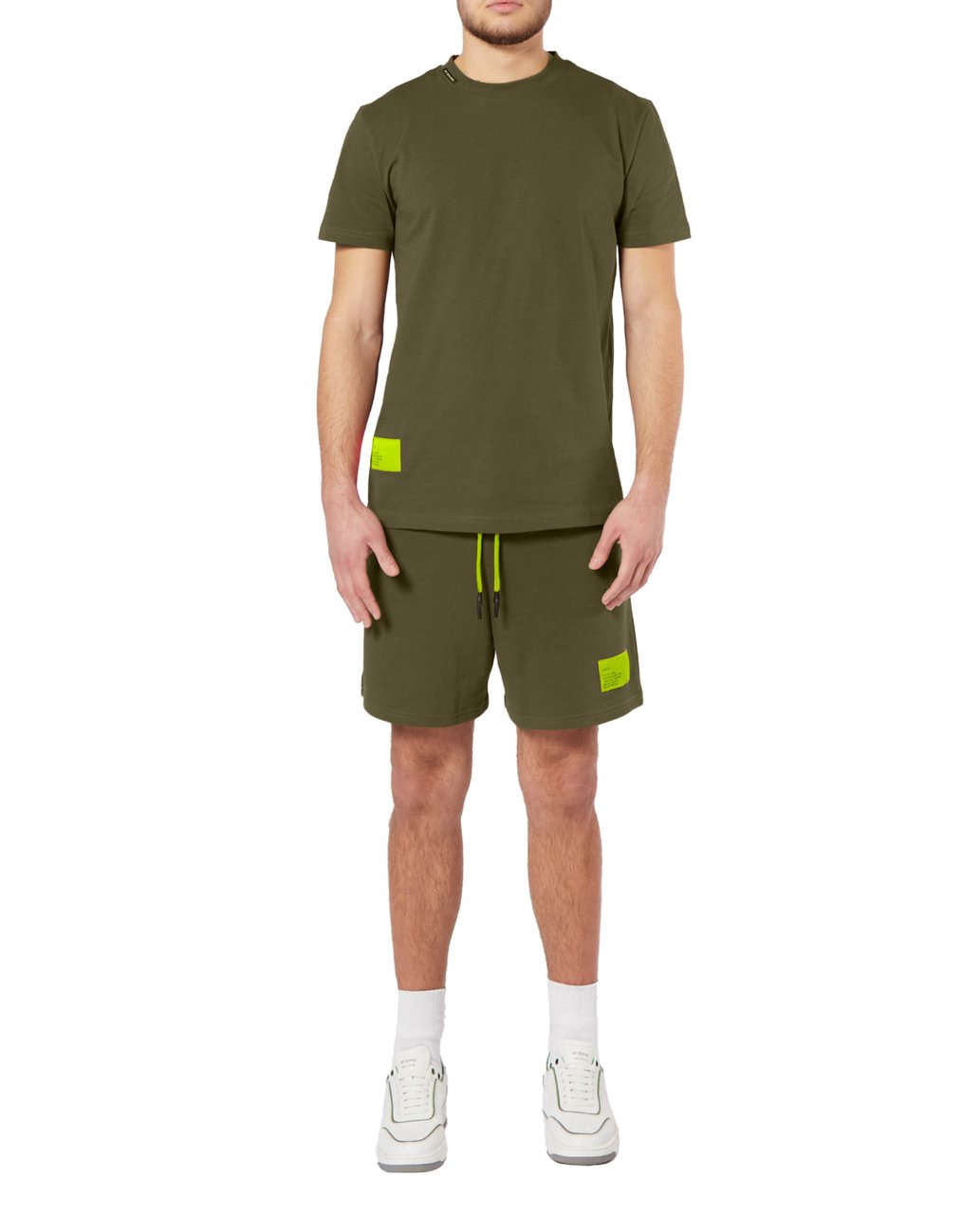 My Brand MYBRAND LABEL SET NEONYEL | ARMY Groen