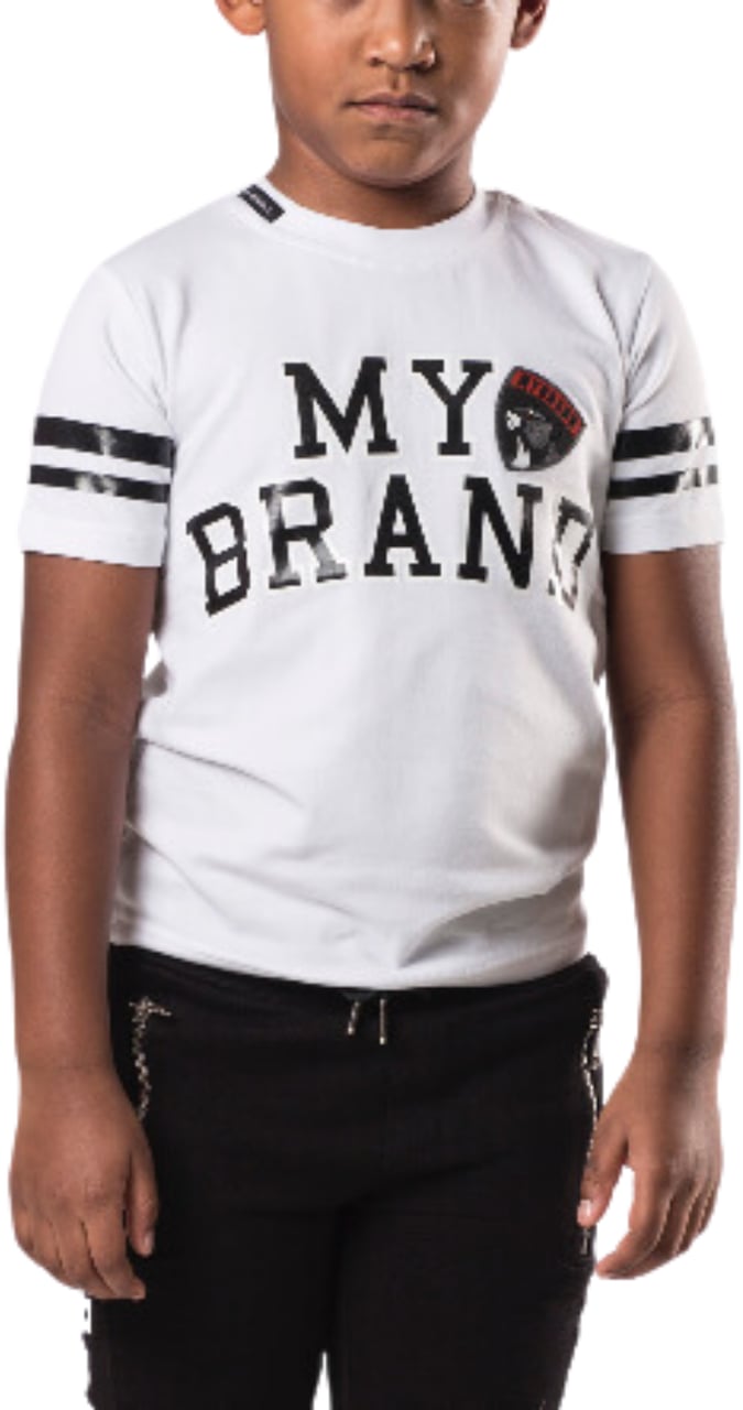 My Brand BASEBALL LOGO T-SHIRT | WHITE Wit