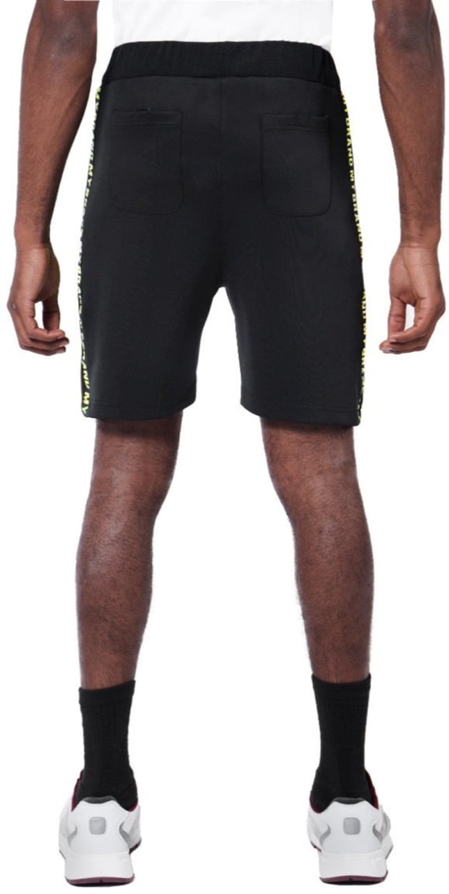 My Brand My Brand Tape Short | BLACK Zwart