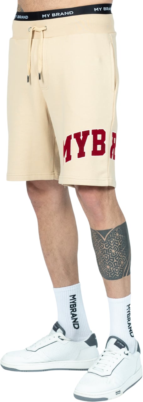 My Brand MYBRAND Bold Emblem Short | OFF-WHITE Wit