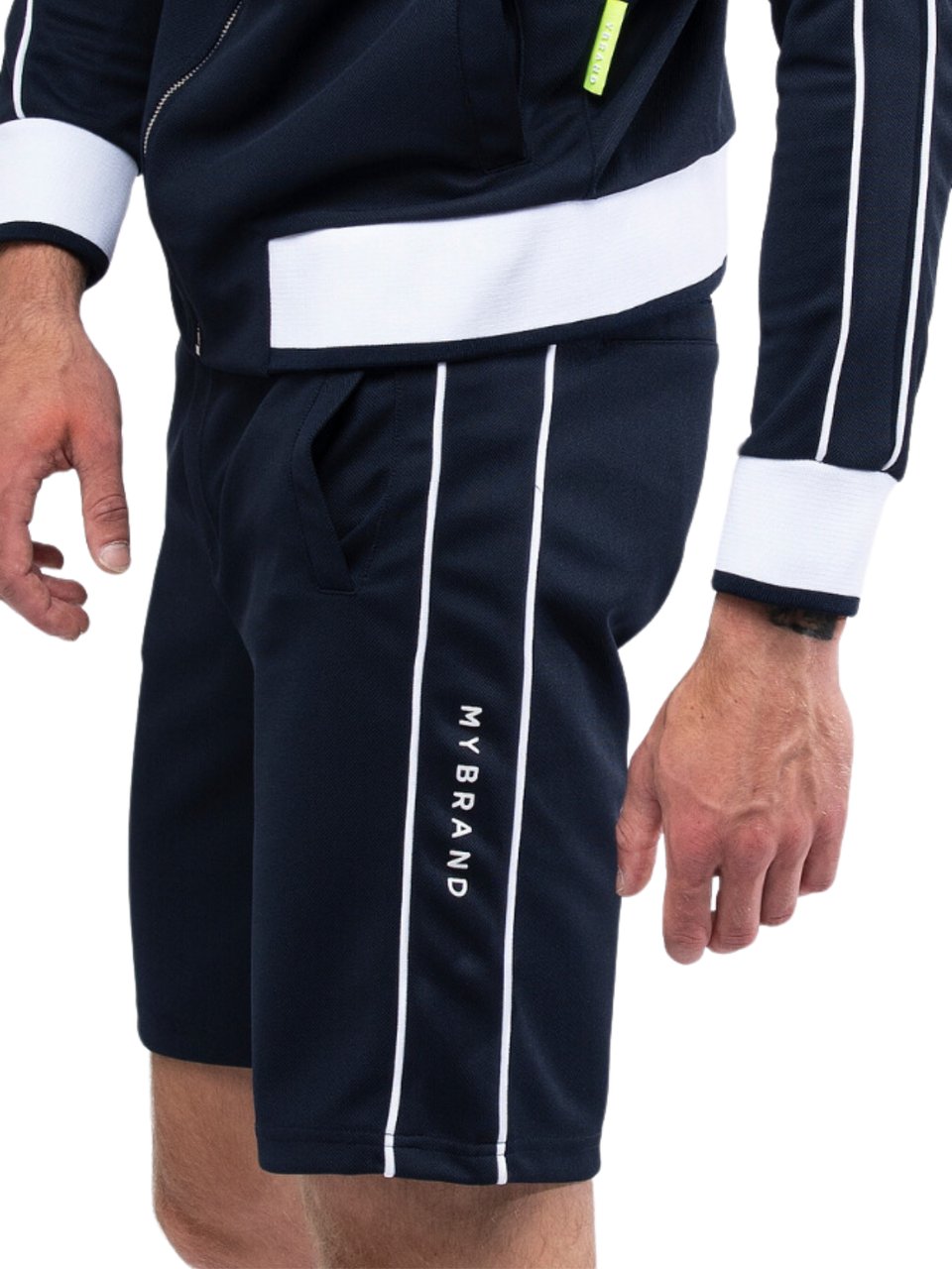 My Brand Classic My Brand Taping Short Navy | NAVY Blauw