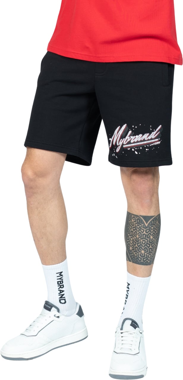 My Brand Spotted MYBRAND Short | BLACK Zwart