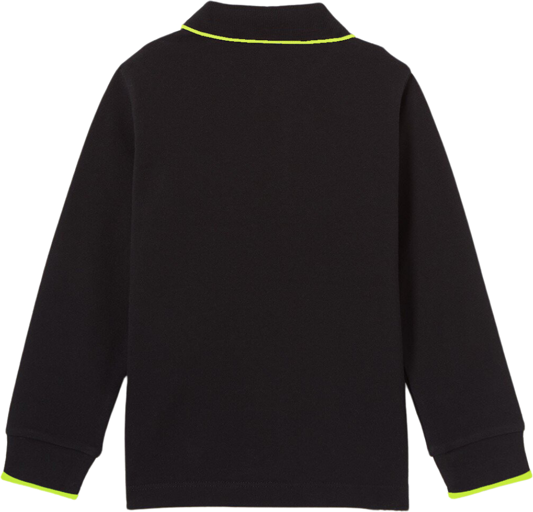 My Brand Colorfull Longsleeve Polo Yellow | YELLOW Geel