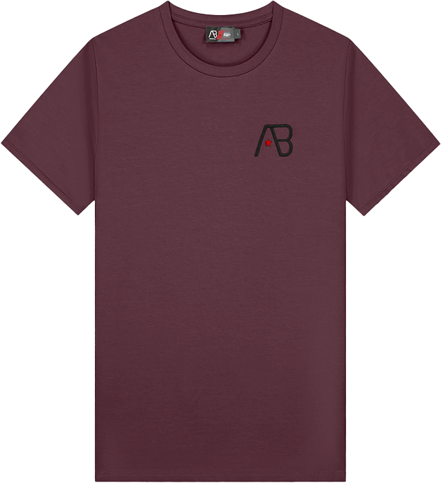 AB Lifestyle AB Lifestyle Essential Tee Rood