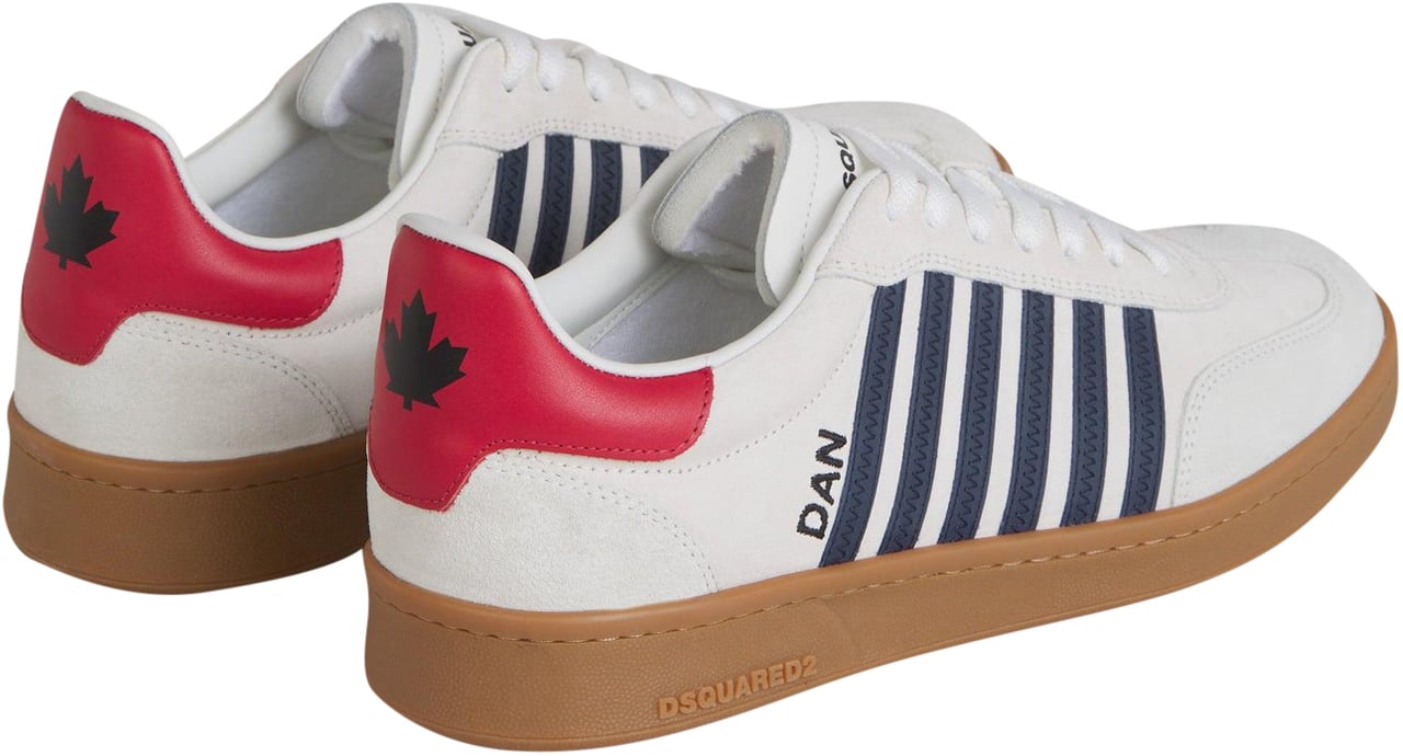 Dsquared2 Dsquared2 Multicolor leather Boxer sneakers Divers