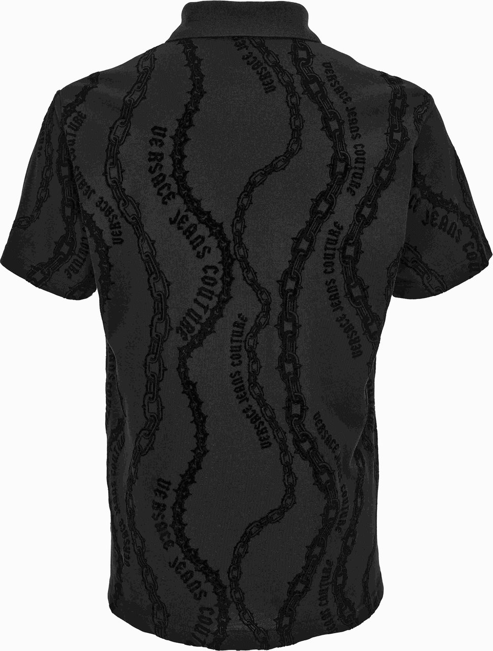 Versace Jeans Couture T-Shirts And Polos Black Zwart