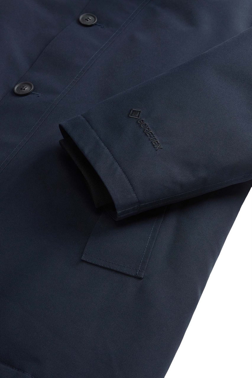 Woolrich Coats Blue Blauw