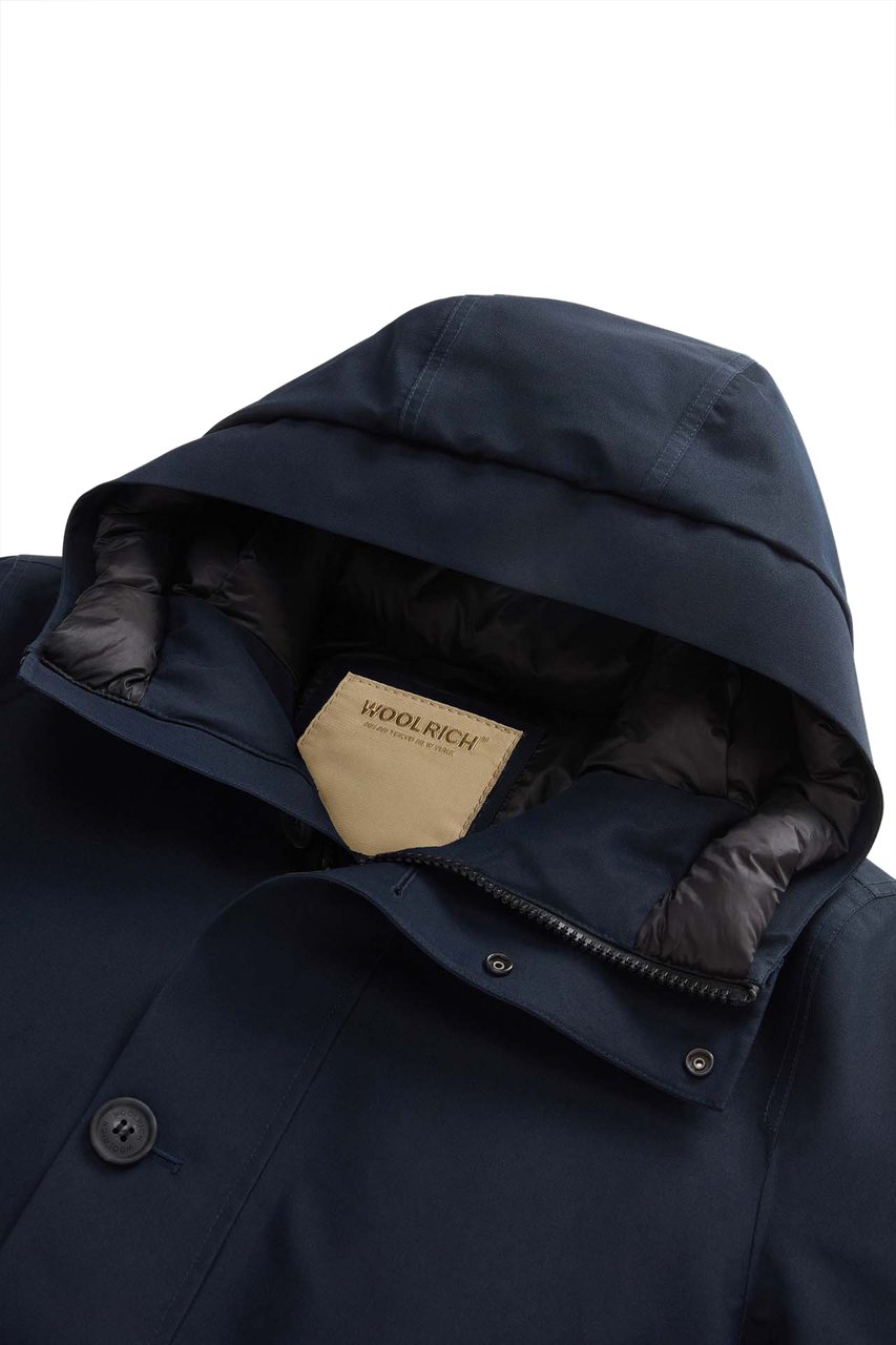 Woolrich Coats Blue Blauw