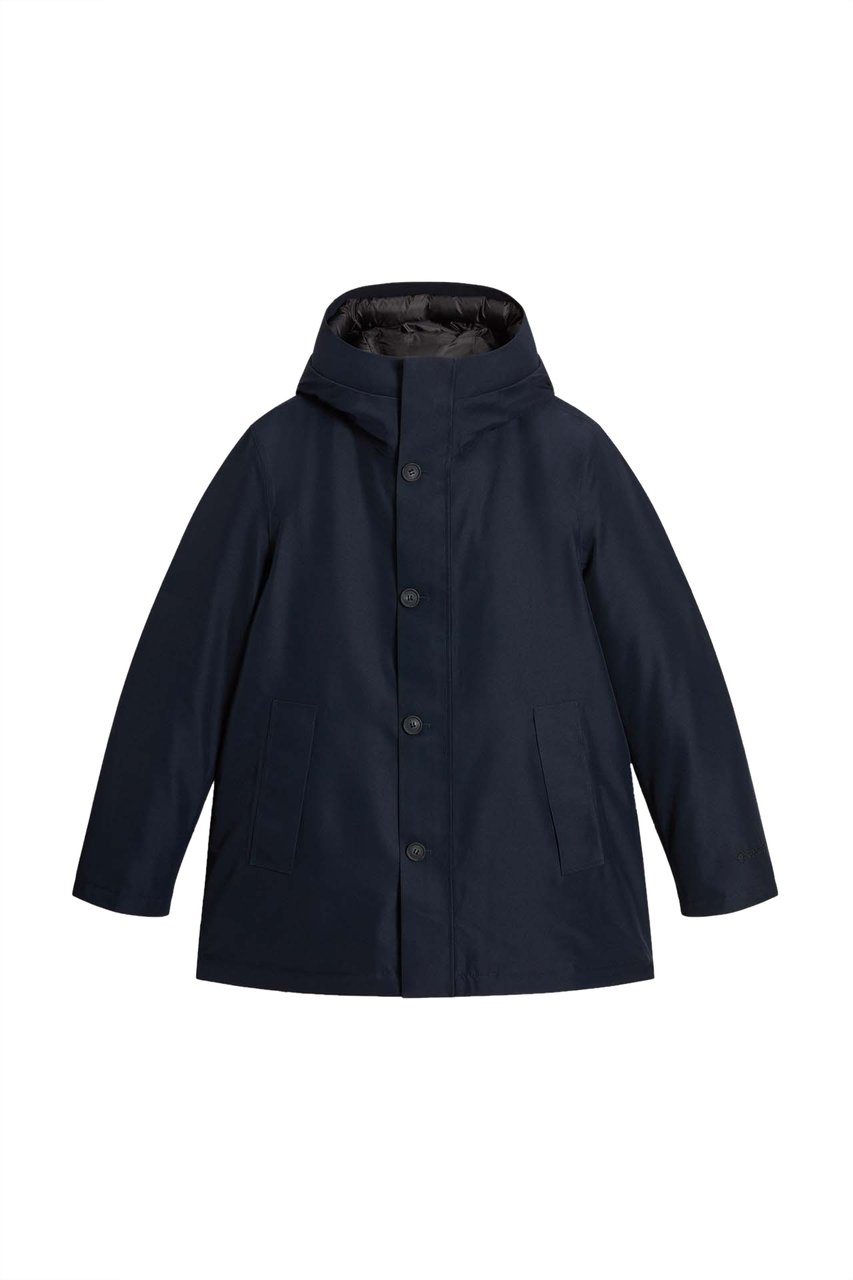 Woolrich Coats Blue Blauw