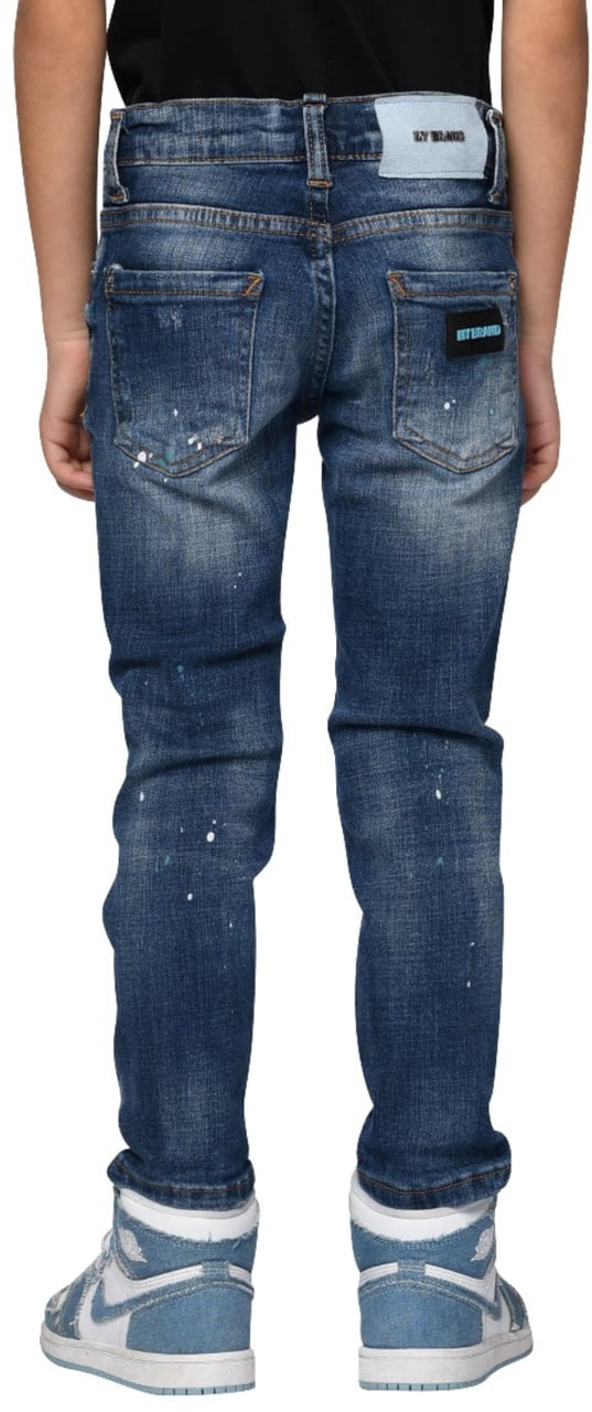 My Brand Blue Jeans Suede Light Blue Tag | DENIM Blauw
