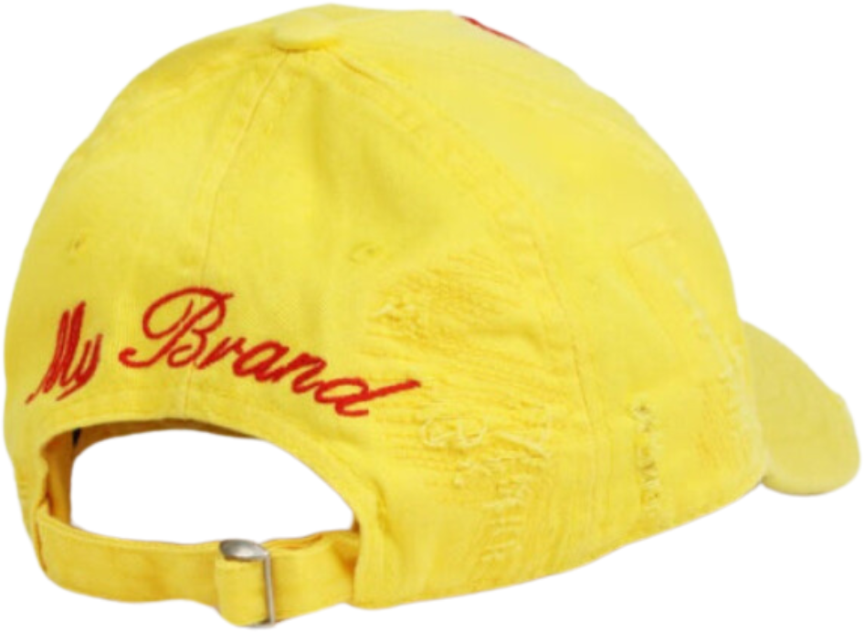 My Brand Censored Cap | YELLOW Geel