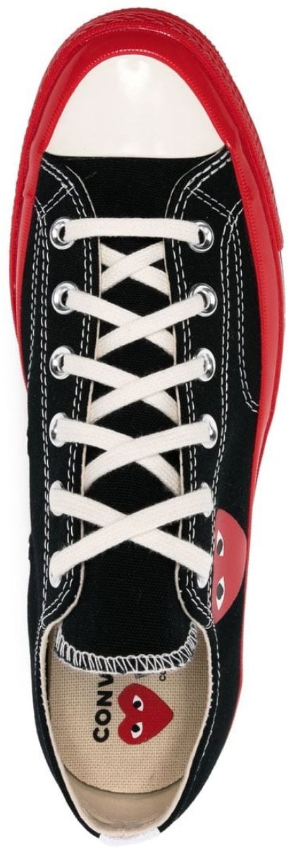 Comme des Garçons Comme Des Garçons Play X Converse Chuck 70 Sneakers Zwart