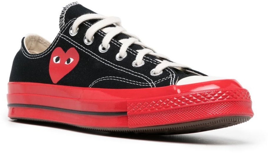 Comme des Garçons Comme Des Garçons Play X Converse Chuck 70 Sneakers Zwart