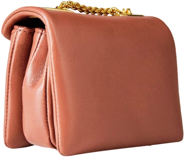 Valentino Garavani One Stud Micro Crossbody Bag Bruin