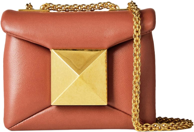 Valentino Garavani One Stud Micro Crossbody Bag Bruin