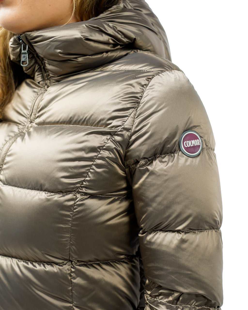Colmar Originals Lange Jas Met Capuchon Taupe