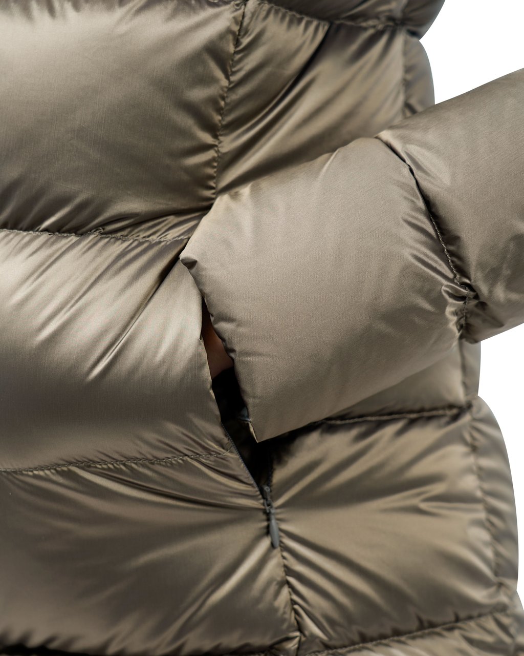 Colmar Originals Lange Jas Met Capuchon Taupe