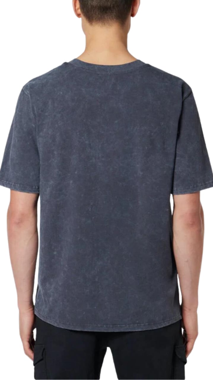 My Brand Acid Wash M T-Shirt Asphalt | DARK GREY Grijs