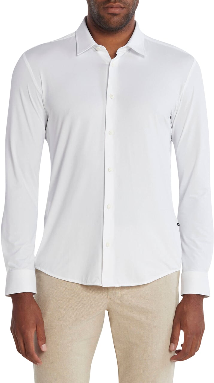 Boss Shirts White Wit