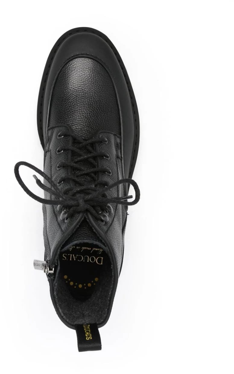 Doucal's derby boot black Zwart