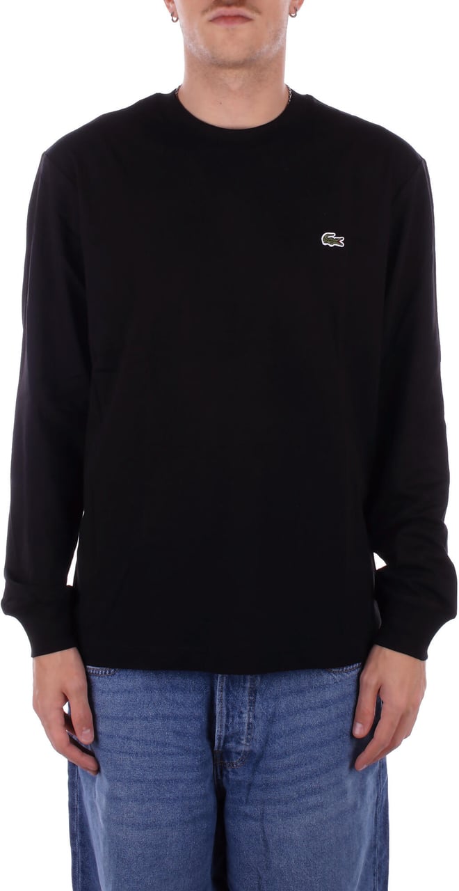 Lacoste T-shirts And Polos Black Zwart