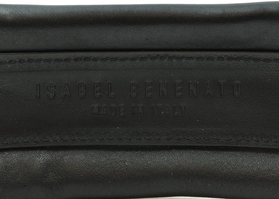 Isabel Benenato Belts Black Zwart