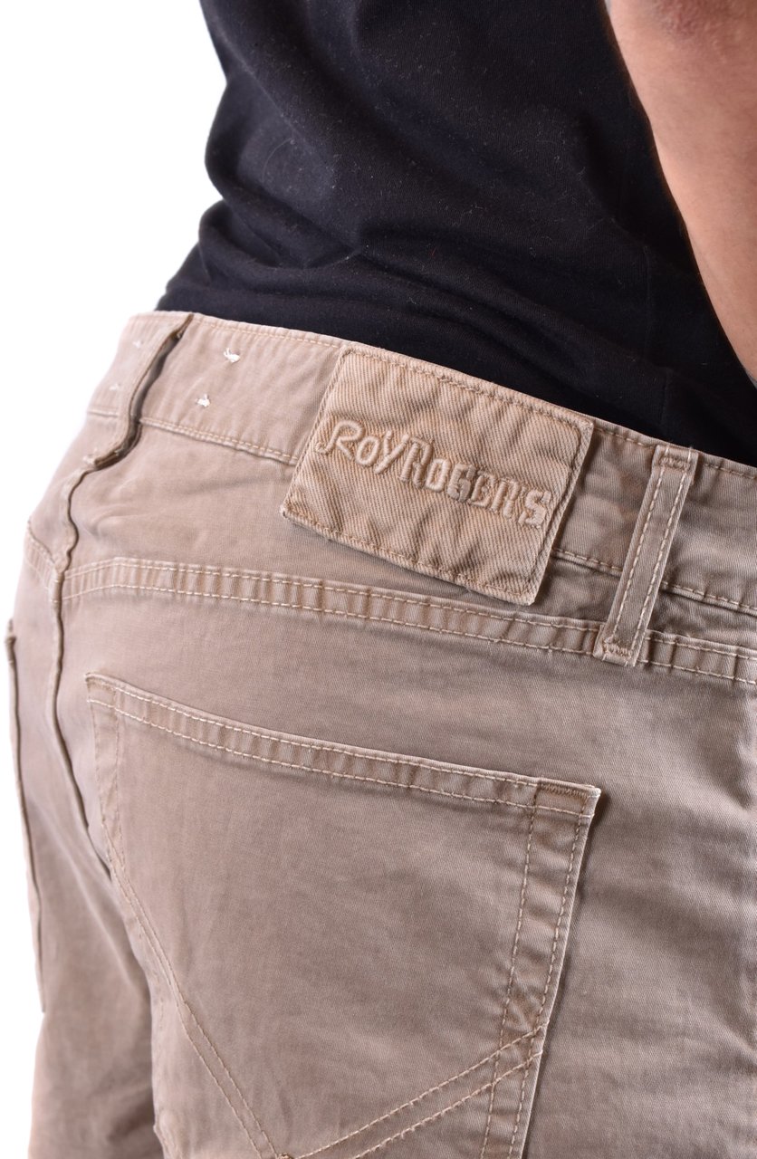 Roy Roger's Trousers Beige Beige