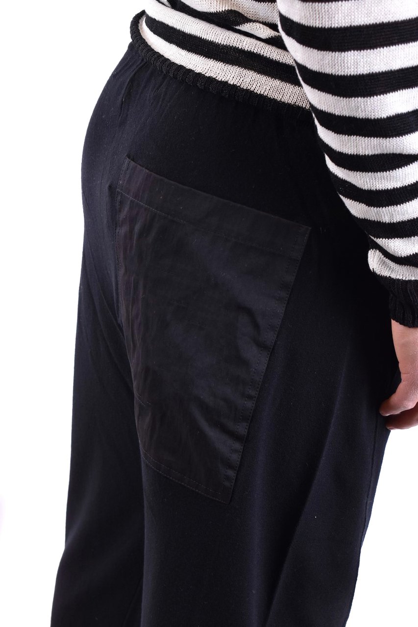 Isabel Benenato Trousers Black Zwart