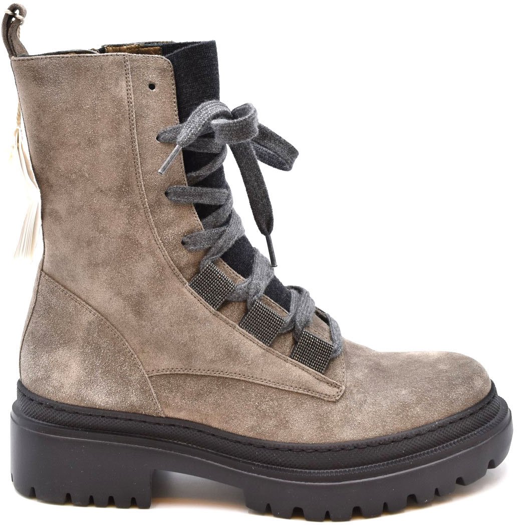 Brunello Cucinelli Bootie Taupe Taupe