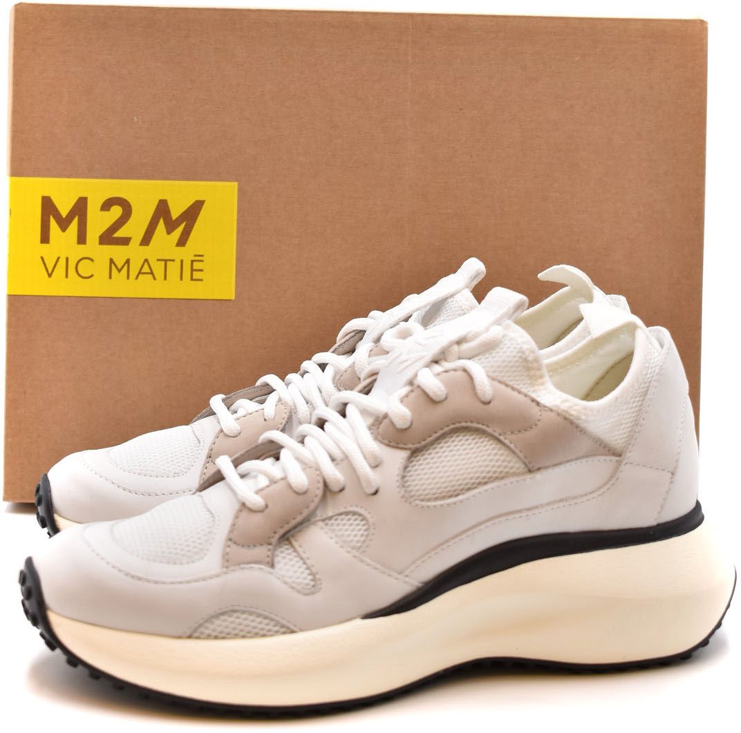 Vic Matie Sneakers White Wit