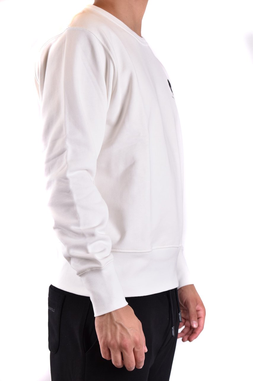 Lardini Sweatshirt White Wit