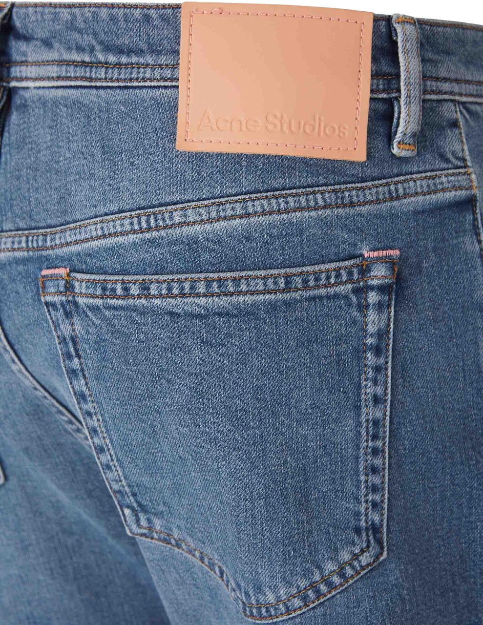 Acne Studios Slim Fit River Jeans Blauw