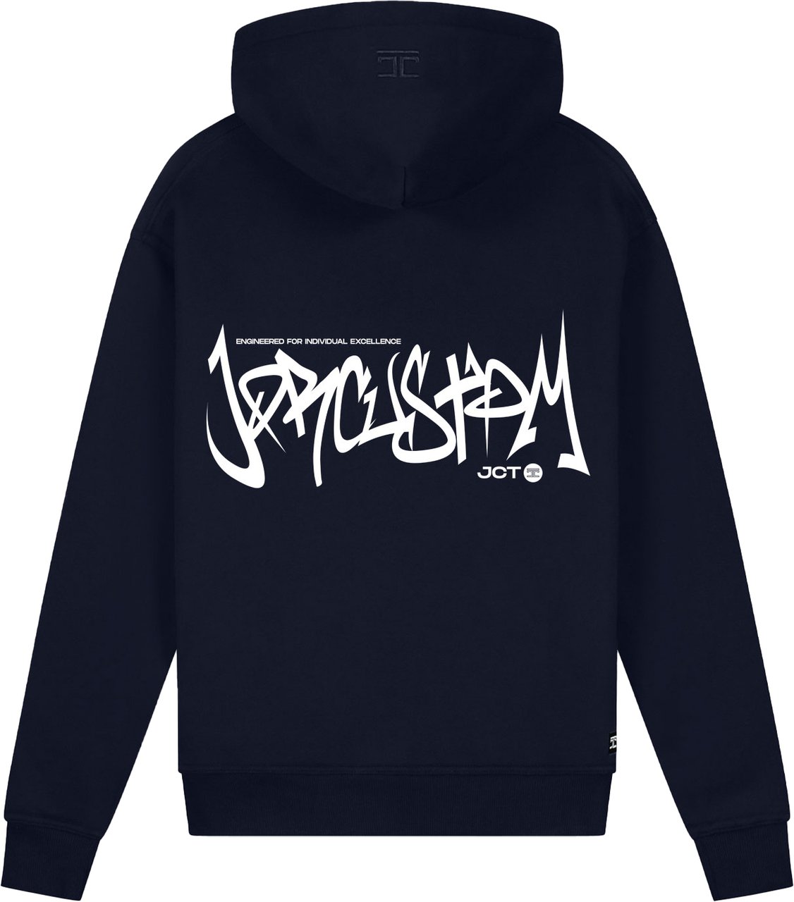 JORCUSTOM Jct Slim Fit Hoodie Navy Blauw
