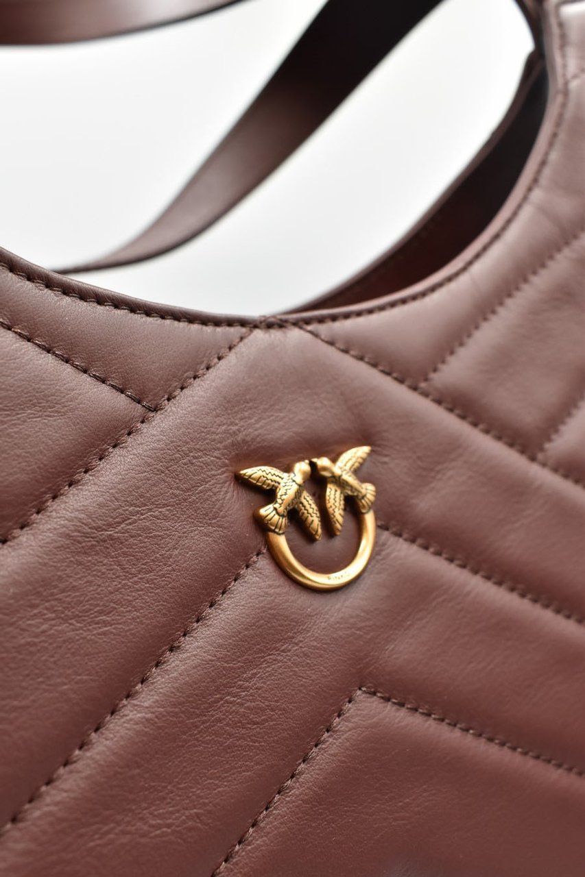 Pinko Borsa Tote Puzzle Bruin