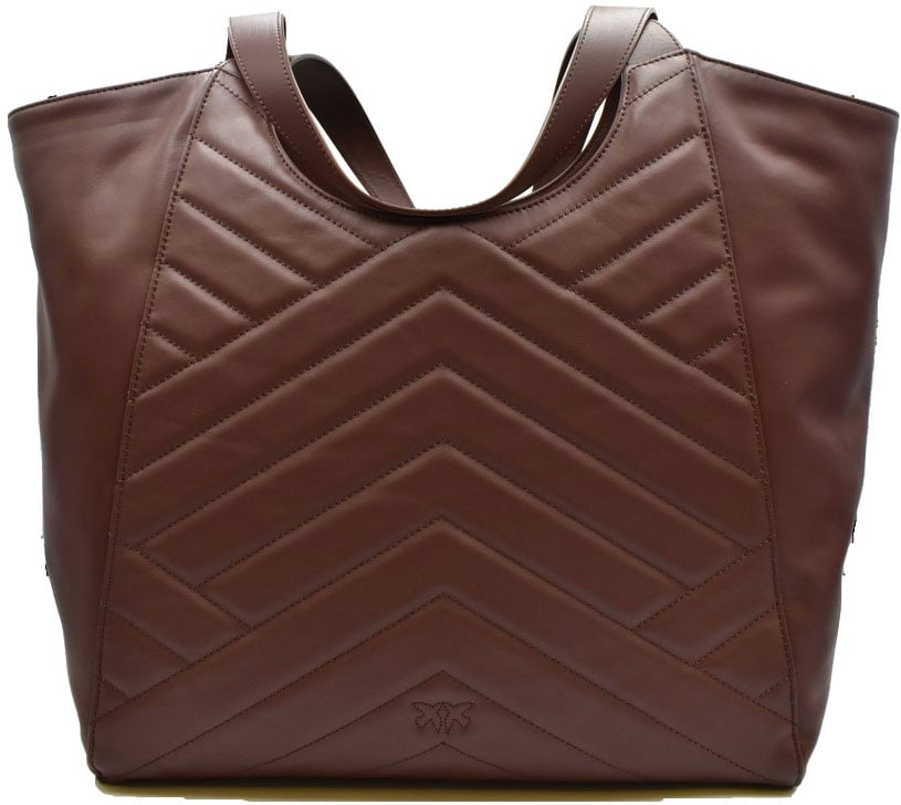 Pinko Borsa Tote Puzzle Bruin