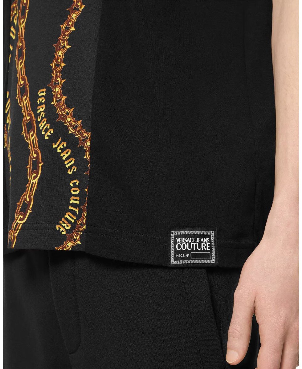 Versace Jeans Couture Heren T-Shirt Zwart