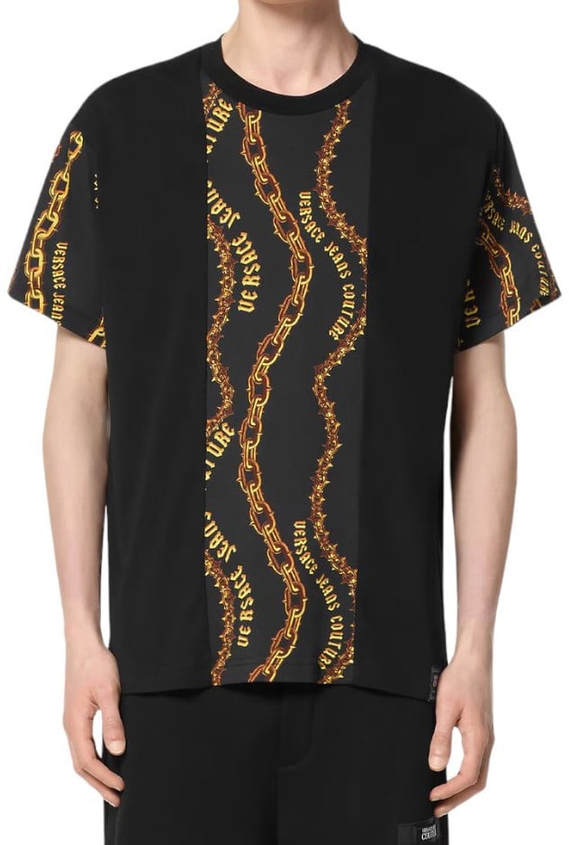 Versace Jeans Couture Heren T-Shirt Zwart