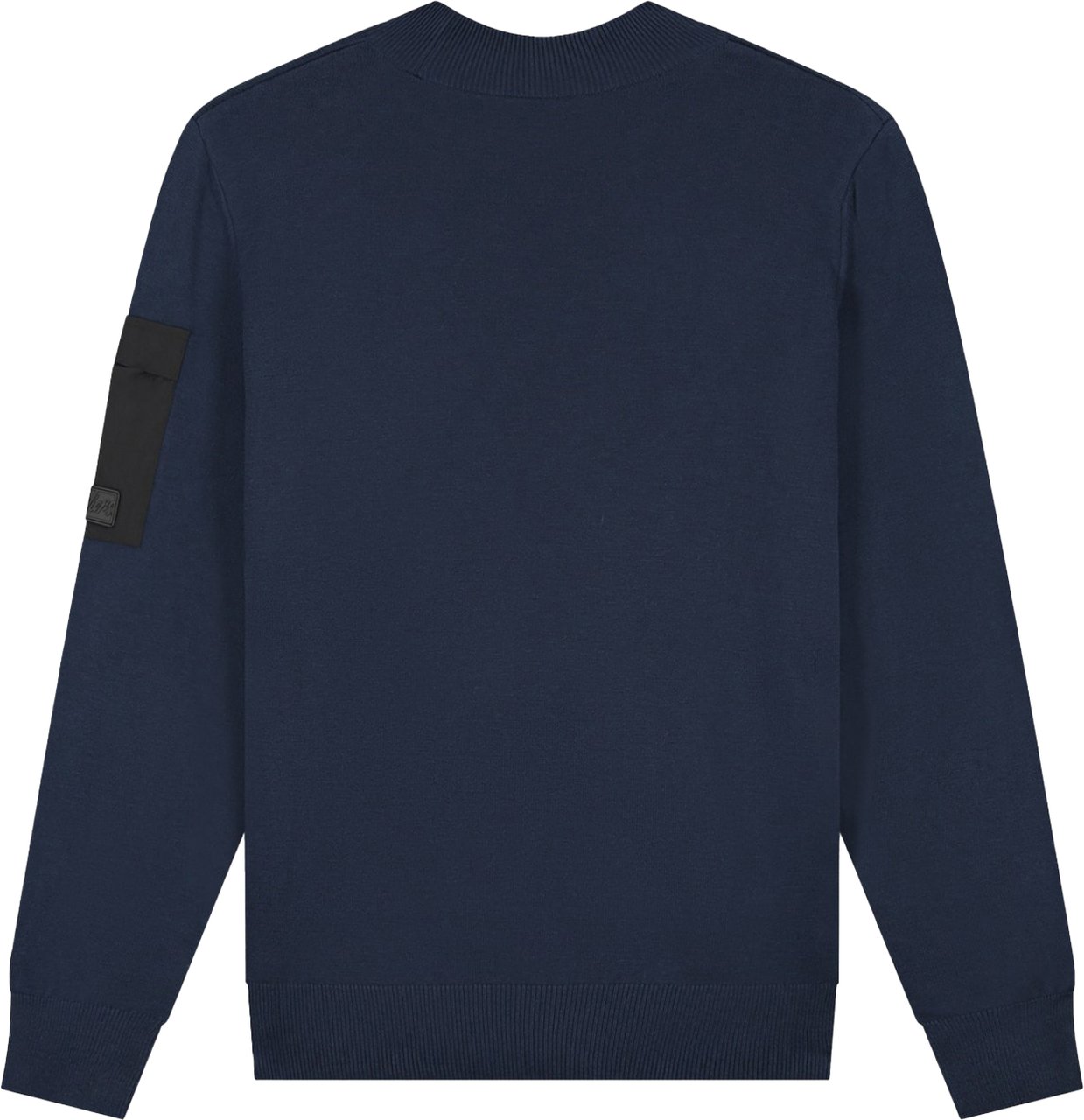 Malelions Malelions Men Knitted Pocket Sweater Blauw