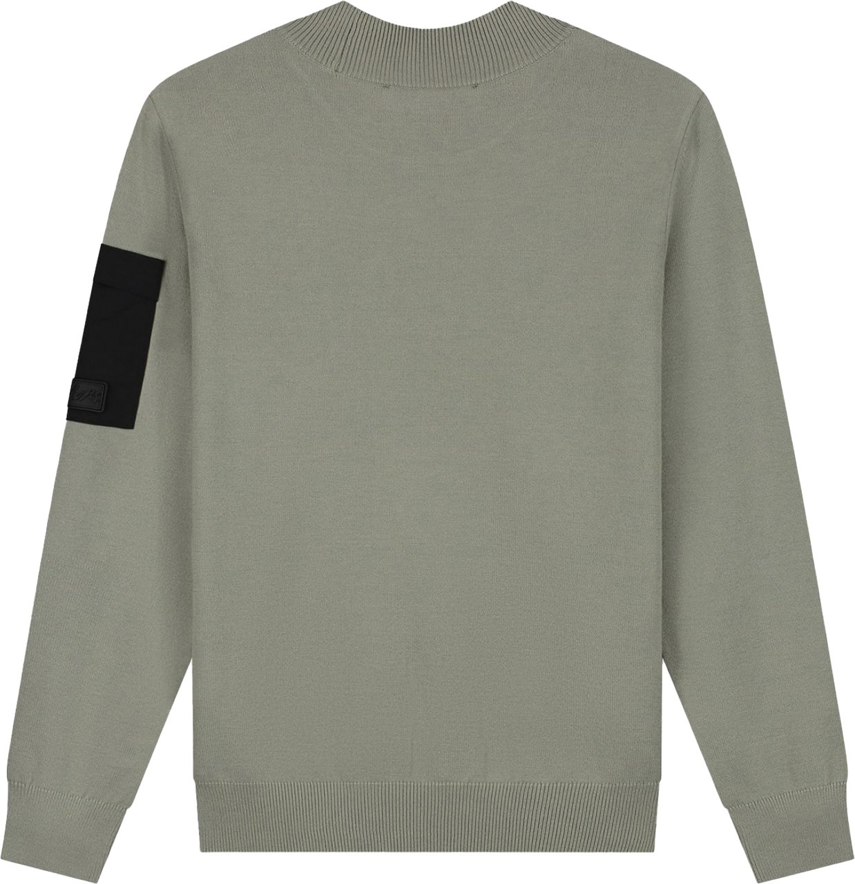 Malelions Malelions Men Knitted Pocket Sweater Groen