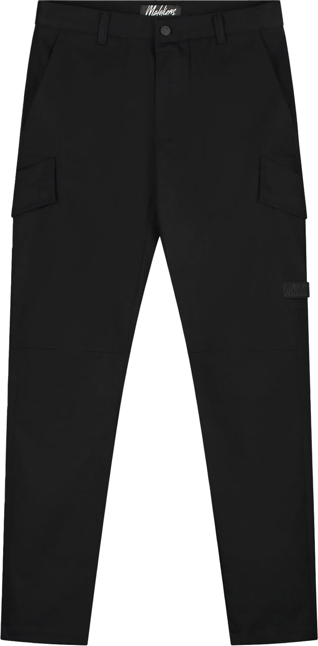Malelions Malelions Men Cotton Cargo Pants Zwart