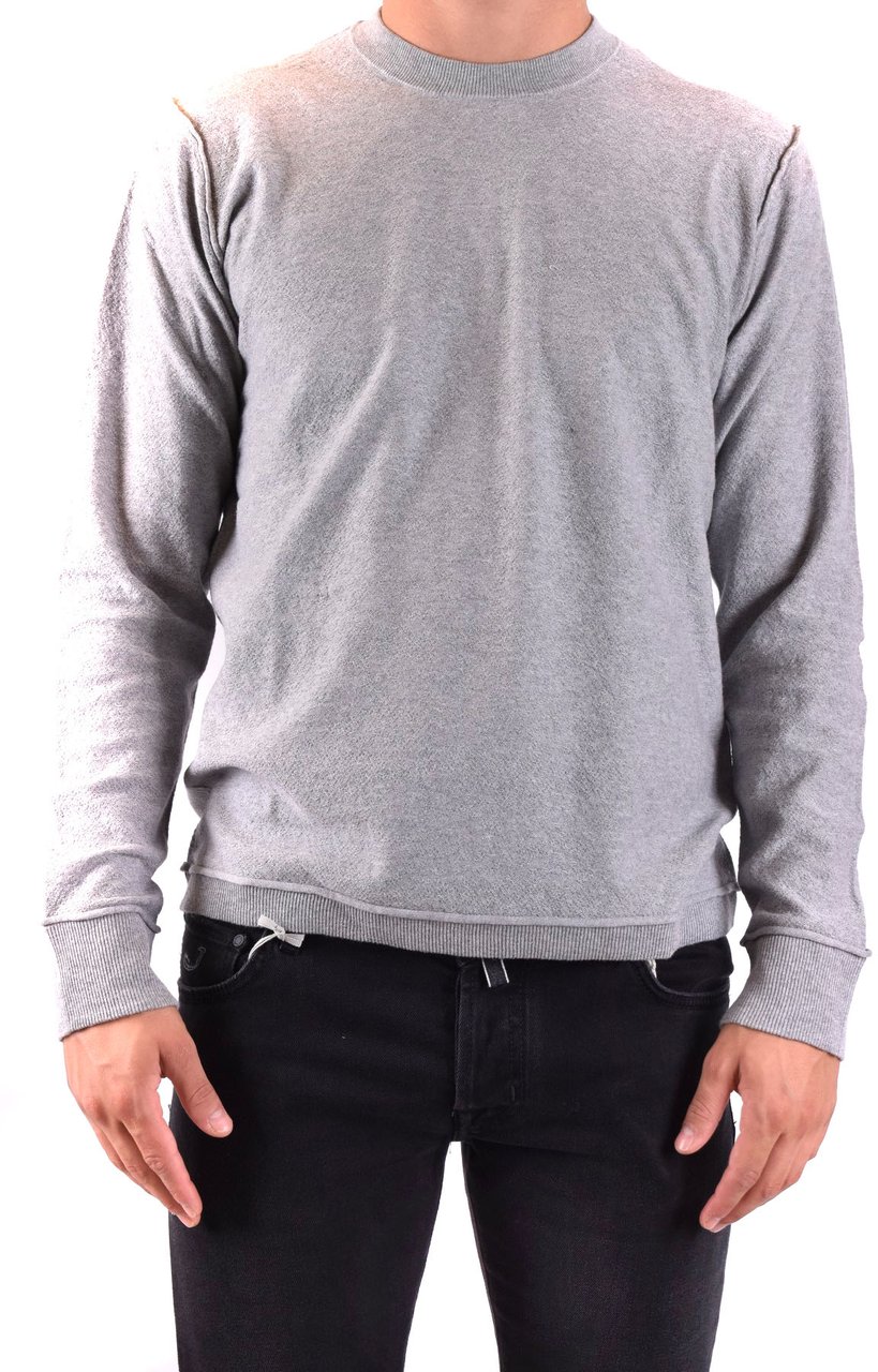 Paolo Pecora Sweaters Gray Grijs