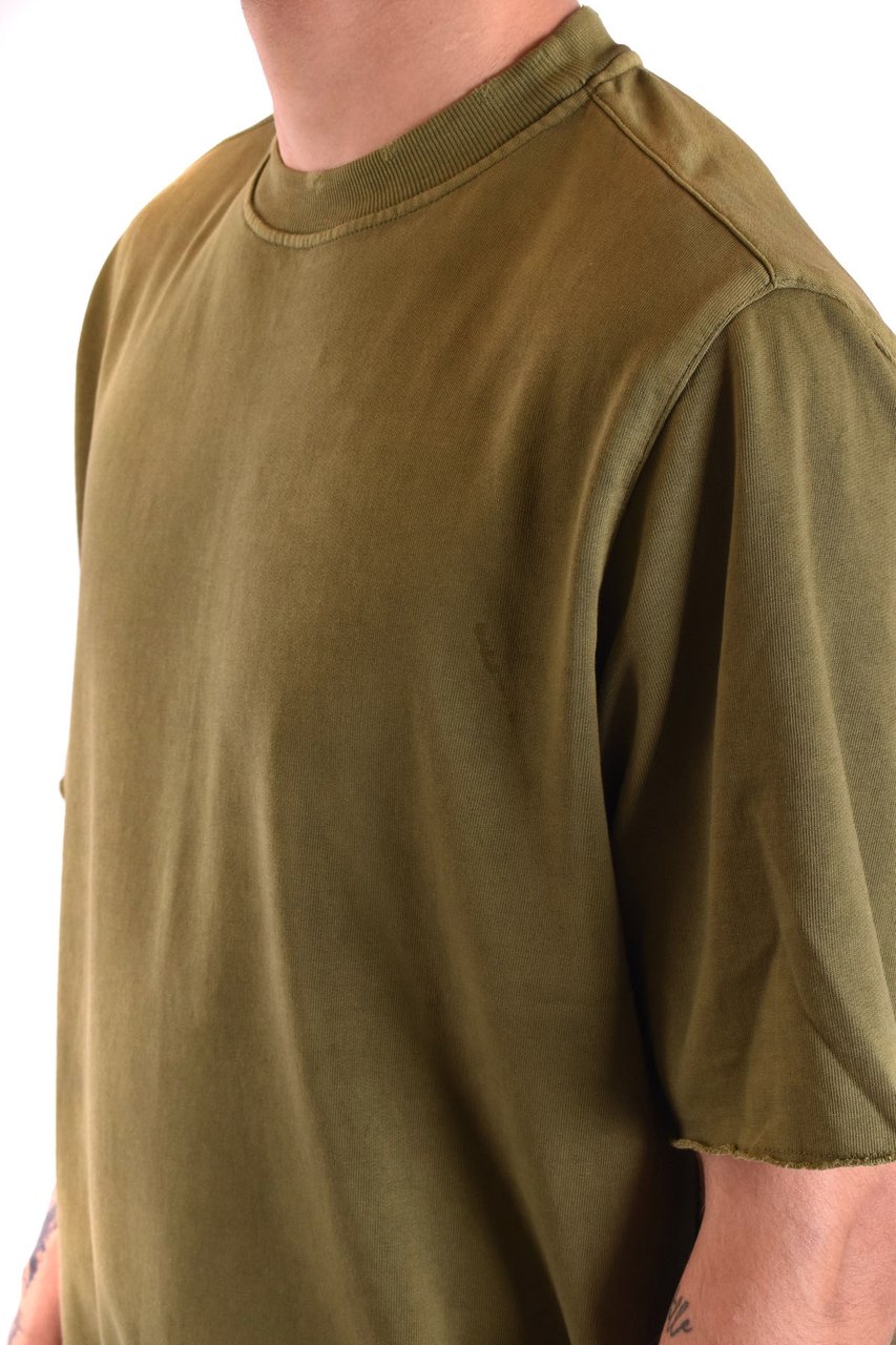 Paolo Pecora T-shirt Darkgreen Donkergroen