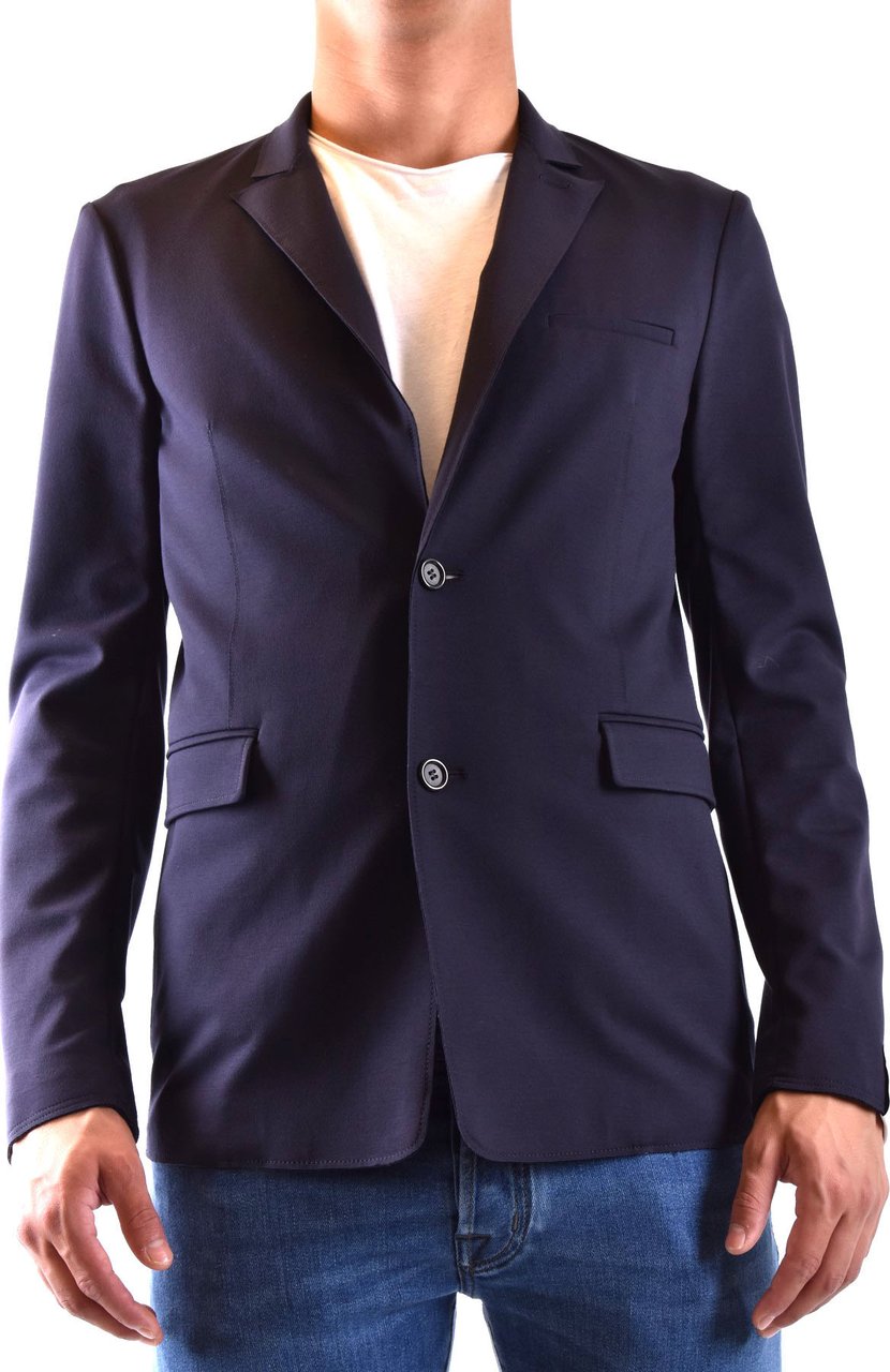 Paolo Pecora Jacket Blue Blauw