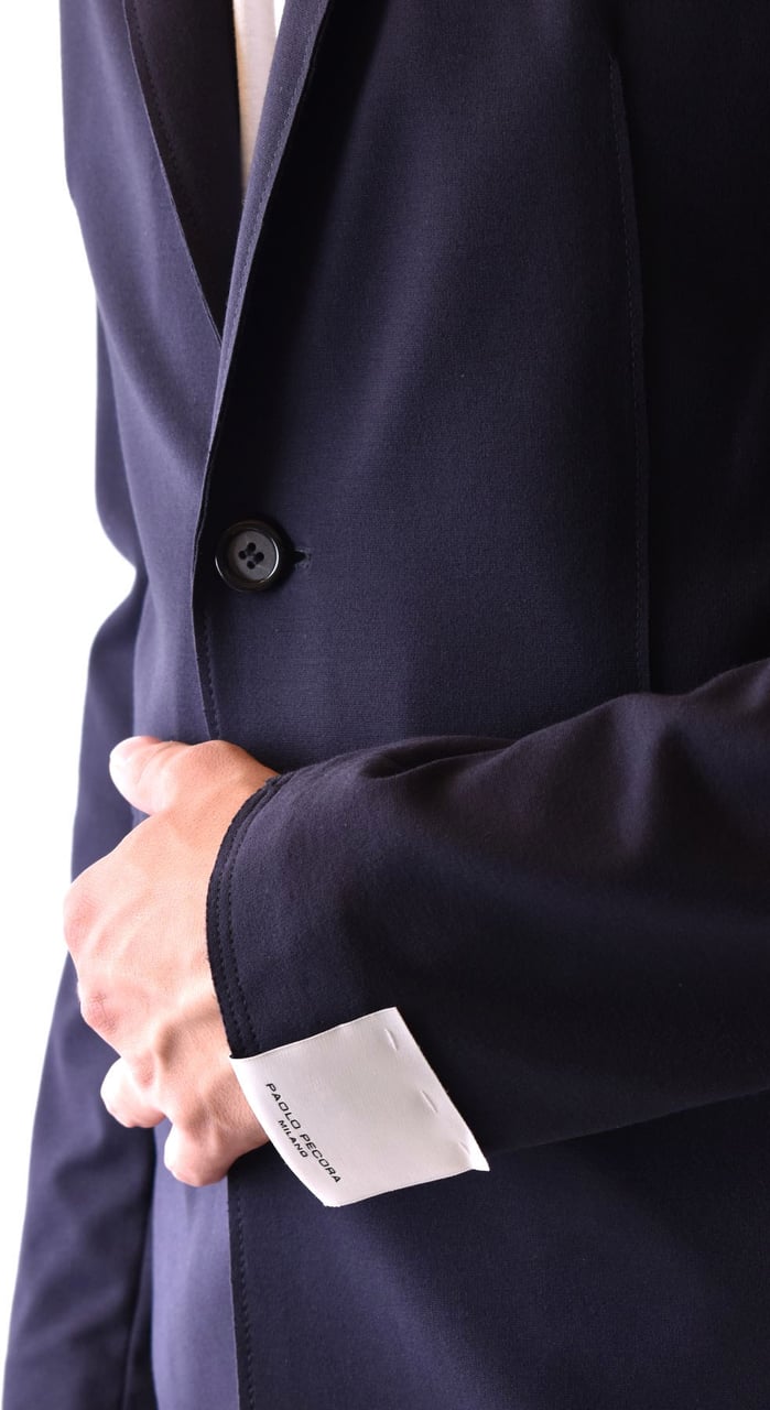 Paolo Pecora Jacket Blue Blauw