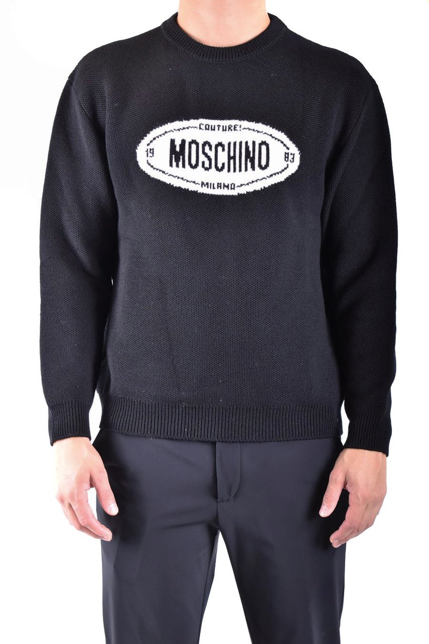 Moschino Sweaters Black Zwart