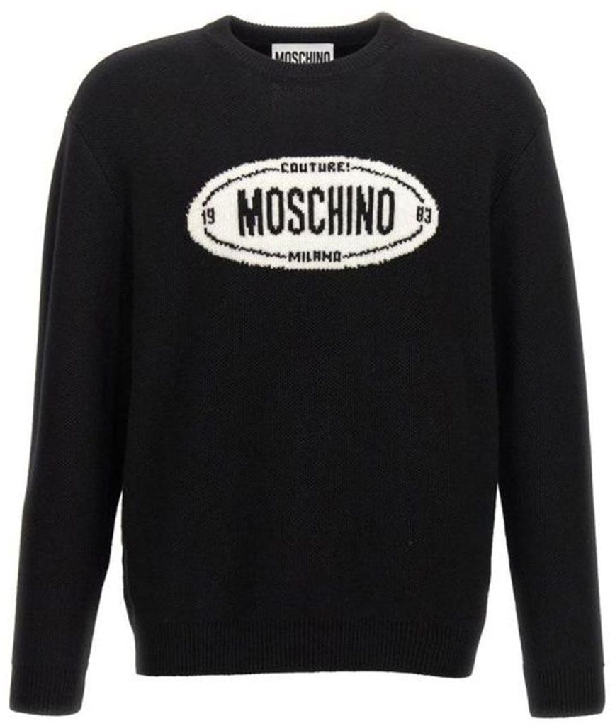 Moschino Sweaters Black Zwart