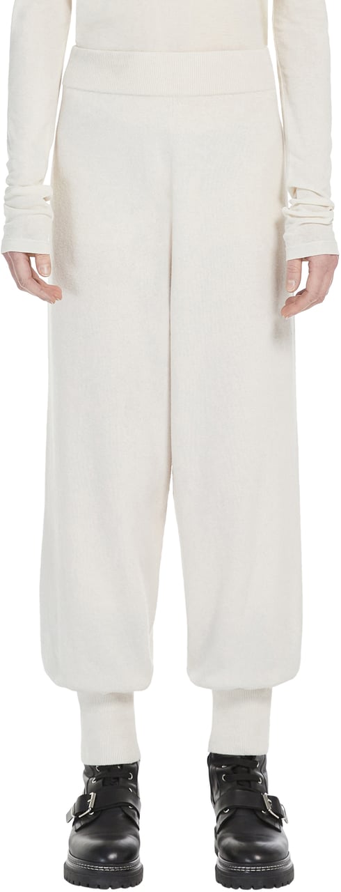 Max Mara Trousers White Wit