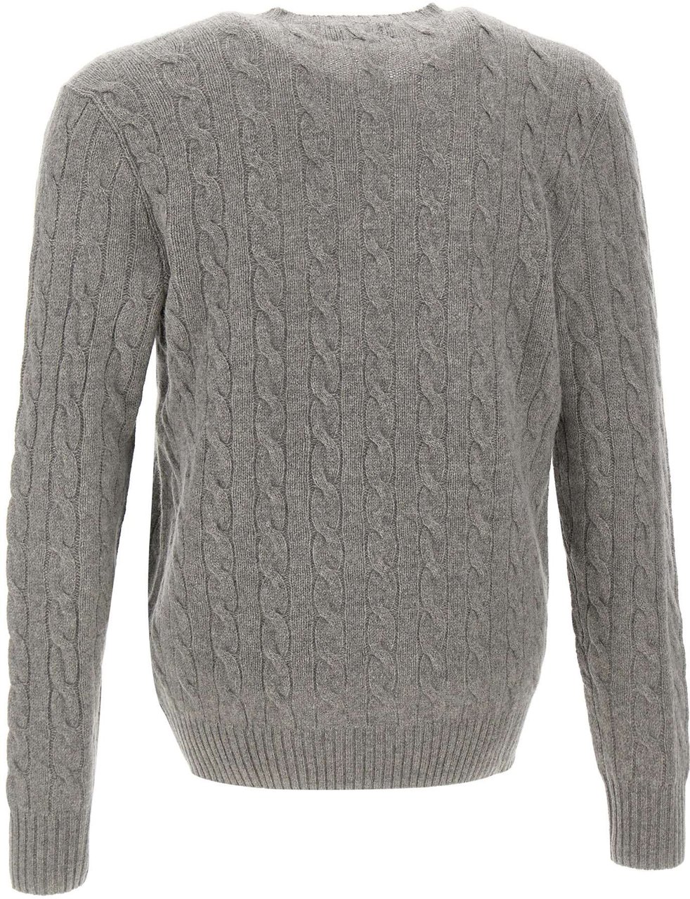Ralph Lauren Cable knit sweater Grijs