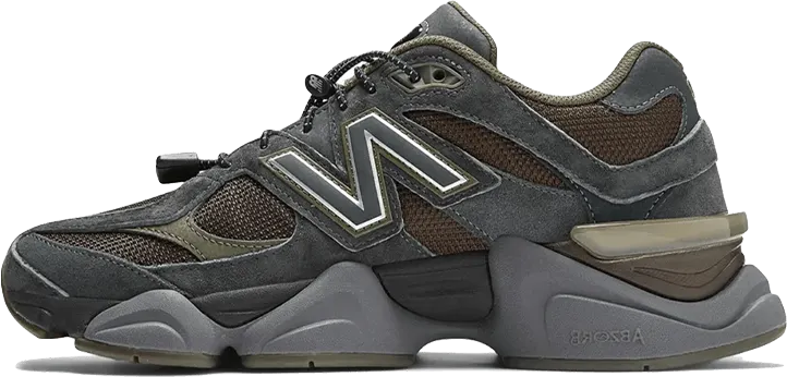New Balance 9060 Blacktop Dark Moss Zwart